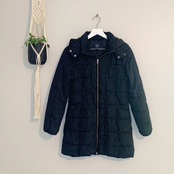 GAP Jackets & Blazers - Gap Black Puffer Coat